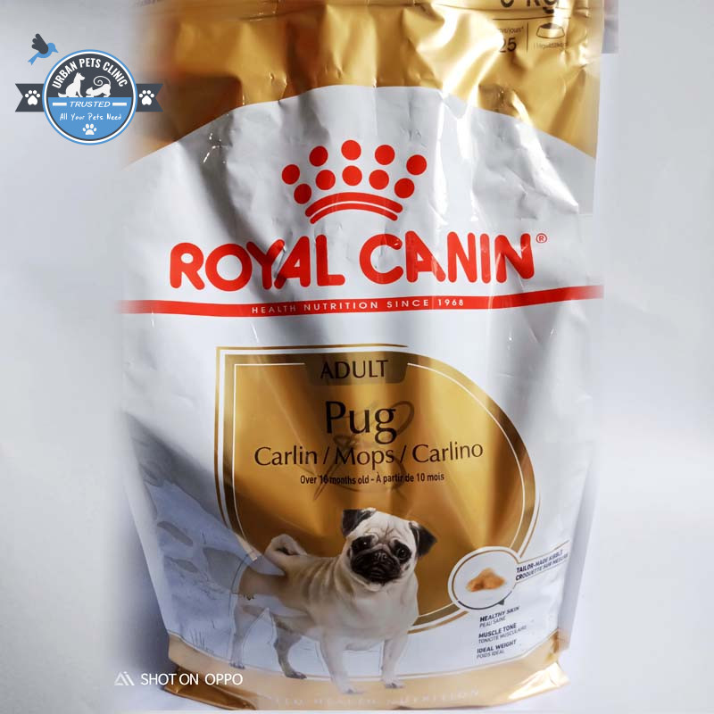 royal canin pug 3kg